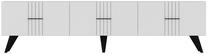 ТВ стол Kalune Design Bertilda, белый цв., 180 см x 31.8 см x 45 см