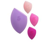 Kosmētikas sūklis Real Techniques Afterglow XL Mood Sponge Set, 4 gab., daudzkrāsaina