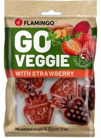 Лакомство для собак Flamingo Go Veggie, клубника, 0.120 кг, 4 шт.
