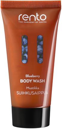 Ķermeņa mazgāšanās želeja Rento Blueberry, 50 ml