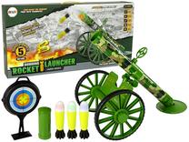 Komplektas Lean Toys Rocket Launcher 10052, 56 cm Žalia sp.