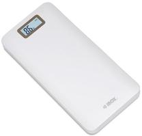 Lādētājs-akumulators (Power bank) iBOX, 12000 mAh, balta krās.