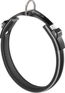 Ошейник для собак Ferplast Ergocomfort, черный цв./серый цв., 430 - 510 мм x 25 мм, 43-51