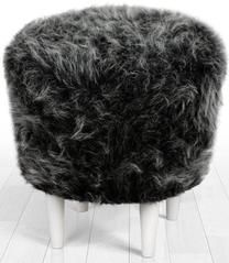 Pufas Hanah Home Fox 209FLF1232, tamsiai pilka sp., 42 cm x 42 cm x 42 cm