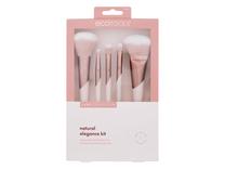 Dekoratīvās kosmētikas otu komplekts Ecotools Natural Elegance, 5 gab., daudzkrāsaina