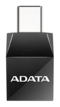 Adapteris Adata USB 3.0 A female, USB 3.0 male, melna krās.