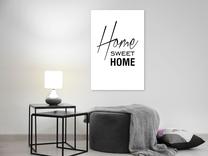 Reprodukcija Artgeist Black And White: Home Sweet Home, m-a-0876-b-a, 60 cm x 90 cm