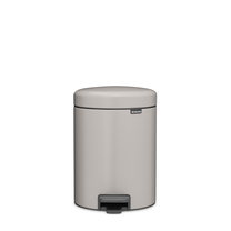Šiukšliadėžė Brabantia NewIcon 252204, pilka sp., 5 l, 29.1 cm x 20.5 cm