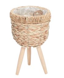 Puķu pods Cello 502335383, dabiskās šķiedras, Ø 17 cm, gaiši brūna krās.
