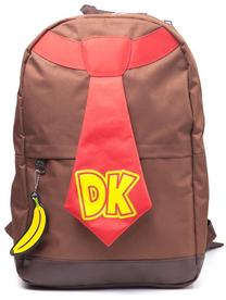 Skolas mugursoma Licenced Donkey Kong Tie, brūna krās./sarkana krās., 40 cm x 3 cm x 31 cm