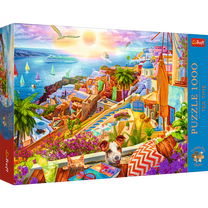 Pusle Trefl Greece Santorini, 48 cm x 68.3 cm, 1000 tk, mitmevärviline