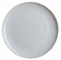 Lėkštė pietų Luminarc Ammonite Granit, 26 cm x 26 cm, balta sp.