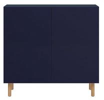 Komoda SFK2D, mėlyna sp., 95 cm x 41 cm x 100 cm