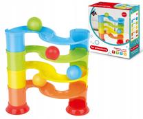 Развивающая игра ASKATO Colours Baby Ball Tower, 28 см, многоцветный, 9 шт.
