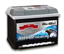 Akumuliatorius Sznajder Silver Premium SSP56445, 12 V, 64 Ah, 600 A