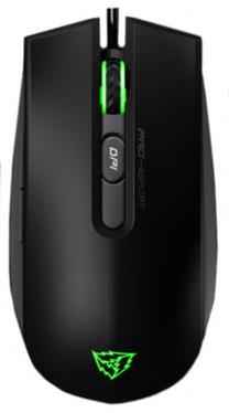 Laidinė žaidimų pelė AeroCool Thunder X3 TM40, juoda sp.