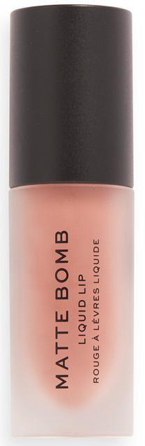 Lūpų dažai Makeup Revolution London Matte Bomb, 4.6 ml, delicate brown