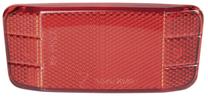 Atstarotājs Bicycle Gear Reflector 26946, plastmasa, sarkana krās.