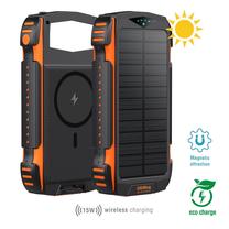 Nešiojamas įkroviklis (Power bank) 4smarts UltiMag, 20000 mAh, juoda sp./oranžinė sp.