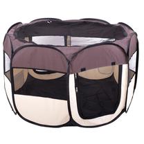 Sulankstomas maniežas augintiniams Fabric Fence, 104 x 104 x 65 cm, poliesteris