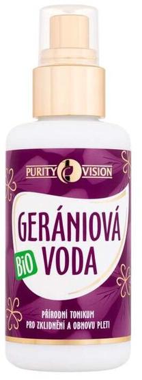 Ķermeņa sprejs Purity Vision Organic Geranium Water, 100 ml