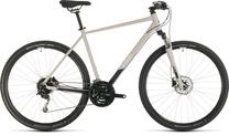 Velosipēds tūristu Cube Nature Pro, 28 ", 23" rāmis, balta krās./pelēka krās.