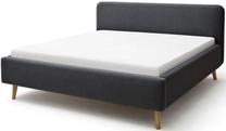 Lova dvigulė Mattis, 140 x 200 cm, antracito, be čiužinio