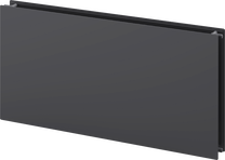 Radiatorius Mexen CHF20 Hygiene Flat, 110 cm x 30 cm, šoninio pajungimo, 625 W, pilka sp.