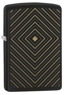 Šķiltava Zippo Lighter 49219, melna krās.