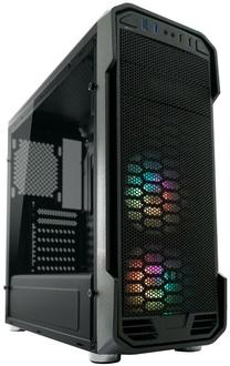 Kompiuterio korpusas LC-Power Gaming 984B-RGB, juoda sp.
