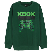 Džemperi, klasisks, zēniem Cool Club XBOX One LCB2720278, zaļa krās., 140 cm