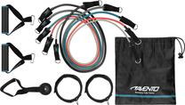 Pasipriešinimo guma Avento Resistance Tubes Training Set, 120 cm x 0.3 cm x 0.3 cm, mėlyna sp.