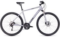 Velosipēds hibrīds Cube Nature EXC, 29 ", 23" rāmis, sudraba krās./melna krās.