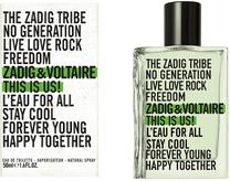 Tualetes ūdens Zadig & Voltaire This is Us! L'Eau for All, 50 ml