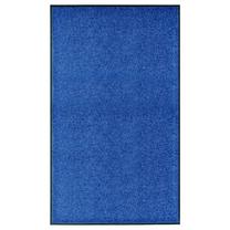 Придверный коврик VLX Washable 323443, синий цв., 150 см x 90 см x 0.9 см