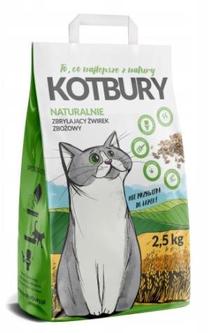 Kasside allapanu Kotbury Natural 10776747, orgaaniline (tõmbub kokku), 2.5 kg