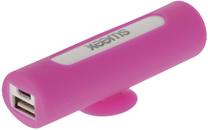 Nešiojamas įkroviklis (Power bank) Sweex, 2500 mAh, rožinė sp.