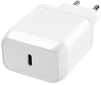 Telefono įkroviklis Vivanco USB-C + USB-C cable, USB-C, balta sp., 45 W