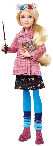 Кукла - сказочный персонаж Mattel Harry Potter Luna Lovegood Doll GNR32, 25 см, многоцветный