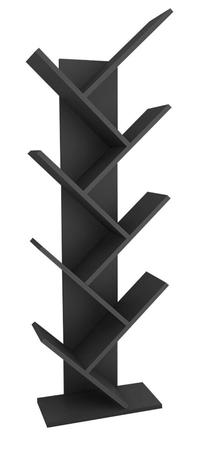 Pastatoma lentyna Kalune Design Hitit 878ALM3609, antracito sp., 128.5 cm x 46 cm x 22 cm