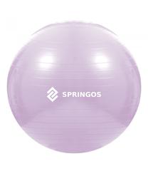 Vingrošanas bumbas Springos FB0006, violeta krās., 65 cm