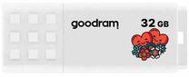 USB atmintinė Goodram UME2 Valentine, balta sp., 32 GB