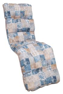Lauko kėdės pagalvėlė Home4you Baden-Baden T0590200, mėlyna sp./įvairių spalvų, 165 x 48 cm