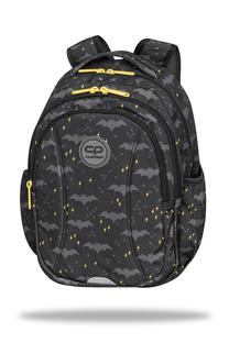 Skolas mugursoma CoolPack D048331, melna krās./dzeltena krās./daudzkrāsaina, 39 cm x 28 cm x 15 cm