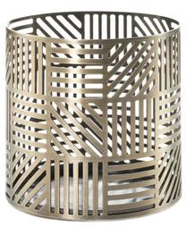 Žvakidė Yankee Candle, metalas, 8.2 cm, aukso sp.