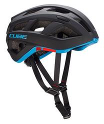 Шлемы велосипедиста мужские Cube, синий цв./черный цв., 53-57 cm