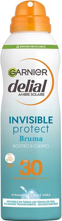 Purškiklis įdegio priežiūrai Garnier Delial Invisible Protect SPF30, 200 ml