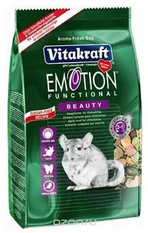 Barība grauzējiem Vitakraft Emotion Beauty, šinšilām, 0.6 kg