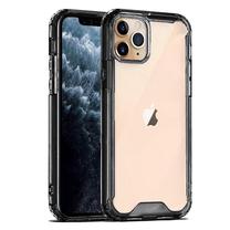 Telefona vāciņš Mocco Acrylic Air For Apple iPhone 11, caurspīdīga krās./melna krās., Apple
