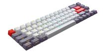 Klaviatūros dangtelis Xtrfy K5 Compact US-Layout Retro, balta sp./raudona sp./pilka sp.